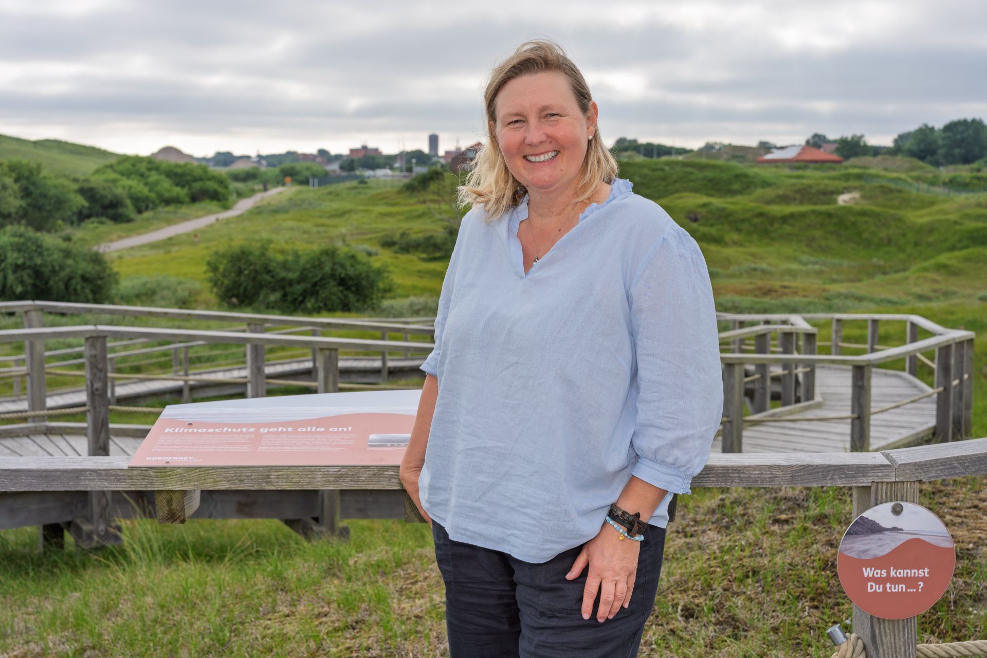 Tanja Pohl auf Norderney